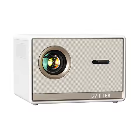 BYINTEK PLATO T5 1080P Projector 4K 1000ANSI Smart Android 9.0 ProfessionalBass Wifi 6 Projetor Offi