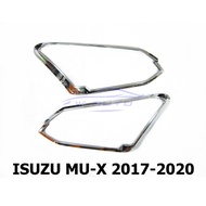 Headlight Cover Chrome Plated Isuzu MU-X 2017-2020 Car Light MUX SUV Accessories
