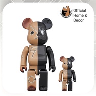 [Genuine] High Quality Model Luxury BearBrick BearBrick'Mihada Yasuhiro' from Medicom Toys (size 100-400)