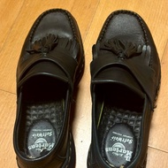Dr.Martens Adrian Loafers 馬丁樂福 黑色 軟皮 樂福鞋 女鞋 大童鞋 流蘇
