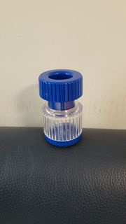 藍色透明藥丸粉碎器