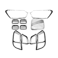 Toyota Wigo 2017 - 2022 Combo Set Garnish Cover Chrome ( Wigo Car Accessories )