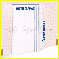 ☢ ❐ ۩ Lampin for Baby / Birdseye Lampin / Cloth Diaper for Baby (1 dozen)