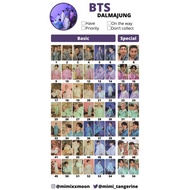 Official PHOTOCARD BTS DALMAJUNG 2021