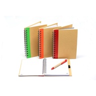 [SG Stock] A5 Ring Bound Recycled Notebook with Pen Customizable / Children Day Gift | Children's Day