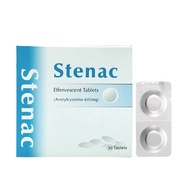 STENAC EFFERVESCENT 600MG 2'S