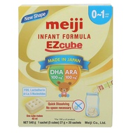 Sữa Meiji infant formula dạng thanh nhập khẩu 0-1 tuổi