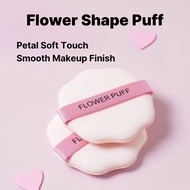 Flower Shape Makeup Puff 2P Set Soft Beauty Blender Foundation Cushion Puff Makeup Sponge