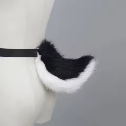 39BD Rabbit Tail Adjustable Belt for Cosplay Halloween Party Costume Anime Costume Accessories Tail 