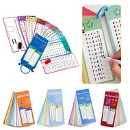 Add Subtract Multiply And Divide Math Flashcards Educational Toys Math Use Erasable Cards N1g8