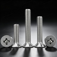 Phillips Flat Head Screws, 304 Stainless Steel Countersunk Head Small Screws M1.0/M1.2/M1.4/M1.6/M1.