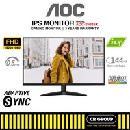 AOC 25B36X 24.5-inch FHD 144Hz HDR10 IPS Monitor (3Yrs AOC Warranty)
