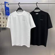 Summer Men's Clothing Simple Short-Sleeved Fashion Solona Loose T-Shirt Business Bottoming Pullover 