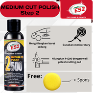 ORIGINAL ES2 Penghilang Baret mobil/motor Premium - Kompon Mobil Step 2 Berbahan Dasar Air
