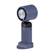 Semiconductor Refrigeration Handheld Fan 3600/1200mAh Mini Silent Digital Display USB Rechargeable F