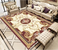 5D Premium Super Tebal Velvet Crystal Carpet L  XL 2XL 4XL 5XL Sper Thick Rolled-Up Fine Print Top Q