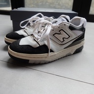 New Balance 550 White Black Rain Cloud Bekas Original 100%