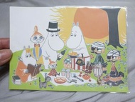 Moomin嚕嚕米歡樂野餐明信片