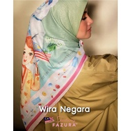 Tudung Fazura (Merdeka Collection) - Ready Stock