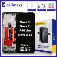 For HUAWEI Nova 5i 7i 6 SE P40 Lite GLK-LX1 GLK-LX2 GLK-LX3 JNY-L21A JNY-L01A LCD Touch Screen Repla