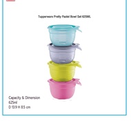 ภาชนะบรรจุอาหาร Tupperware Pretty Pastel Bowl 625ML (1ใบ) เลือกสีได้