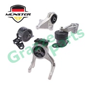 Münster HON5002 Engine Mounting Set for Honda Odyssey 2.4 RB1 RB2 K24A
