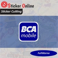 BCA Mobile Logo Sticker | BCA Mobile Motorcycle Car Cutting Sticker