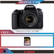 KAMERA CANON EOS 77D KIT 18-55mm IS STM ( RESMI GARANSI CANON )