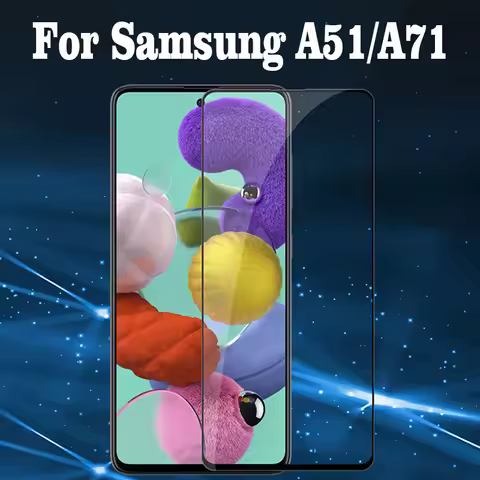 3D Tempered Glass For Samsung Galaxy A51 SM-A515F Full Cover 9H Protective film Screen Protector A31