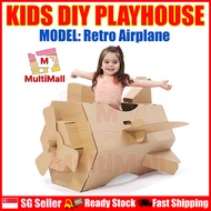 Airplane Cardboard Playhouse For Kids| | DIY Craft For Kids | Kids Toy Playhouse Toy | Playhouse Car