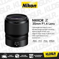 Nikon NIKKOR Z 35mm F1.4 Lens (Nikon Z) - Nikon Malaysia Warranty