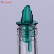 [Big orange] 10 Pcs Plastic Liquor Free Flow Bar Wine Bottle Pourer Pour Spout Stopper
