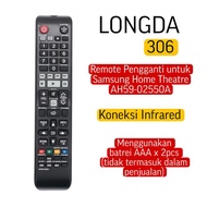 REMOTE TV UNIVERSAL MURAH - LONGDA 306 REMOTE PENGGANTI UNTUK SAMSUNG HOME THEATER AH59-02550A || BI