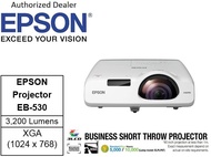 Epson EB-530 Short Throw XGA 3LCD Projector ***promo: FREE $20 NTUC E-VOUCHER***