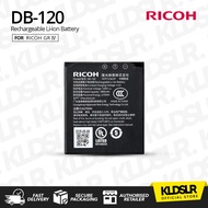 [READY STOCK]  Ricoh DB-120 Rechargeable Li-ion Battery (1800mAh) for Ricoh GR IV | GR 4 Camera