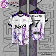 Purple Classic Futsal Football Baju Jersey Custom Name Volta Jersey