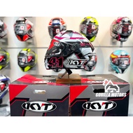 KYT NF-R Espargaro 2018 Pink Dual Visor
