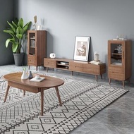 W24 全新 實木 特價  日式進口橡木 電視櫃 胡桃木色/ 原木色 Imported Oak solid wood TV board