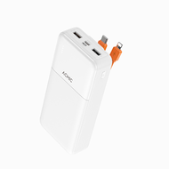 Powerbank 20000mAh Power bank built-in cable Type-C L Cable [24 Months Warranty] ACMIC AP20-06