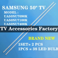 SAMSUNG 50" UA50NU7090K UA50NU7100K UA50NU7400K LED TV BACKLIGHT LED TV LAMP BAR TUBE UA50NU7090 UA5