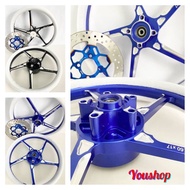 HONDA SPORT RIM PNP RS150 V1 V2 FG511 511 SP511 HONDA RS150 WINNER150 1.60/1.85X17 WITH DISC PLATE P