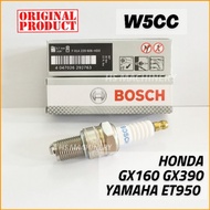 Original BOSCH W5CC Spark Plug Gasoline Engine Honda GX160 GX390 Yamaha ET950