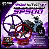 YAMAHA NVX155 V1 V2 ENKEI SP500 G500 5 BATANG SPORT RIM NVX FULL CNC WHEEL CANDY PURPLE RED BLACK BR
