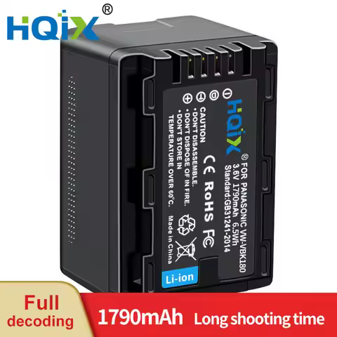 HQIX for Panasoinc HDC-HS70 SD60 SD99 SD40 SDX1 SD80 SD90 H80 HS85 HS50 HS60 HS80 TM25 TM35 Camera V