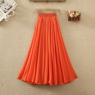 Váy Múa Xòe Rộng 720 Độ Váy Múa Tập Múa Hiện Đại Múa Tân Cương Váy Dài Cổ Điển Chân Váy Voan Nữ