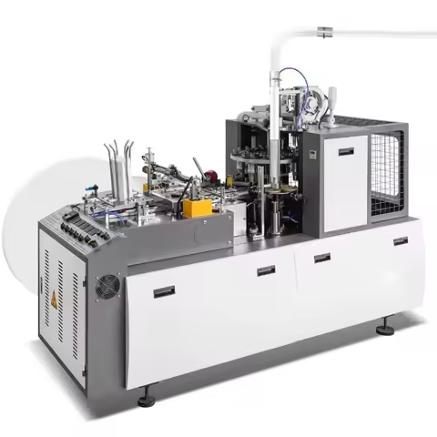 Fully Automatic Disposable Paper Coffee Carton Cup Making Machine