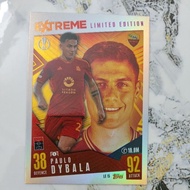 Match Attax Dybala Extreme Limited Edition Extra 23 / 24 Card