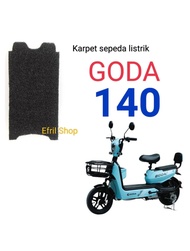 Karpet sepeda motor listrik GODA 140 dan 140-D