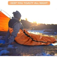 GREVAL - Sleeping Bag Emergency Blanket Thermal Bivvy Aluminum Emergency Blanket