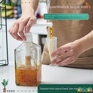TEAMY Syrup Squeeze, Hand Pressure 1600ml Syrup Dispenser, Convenient Multi-Function Fructose Quanti